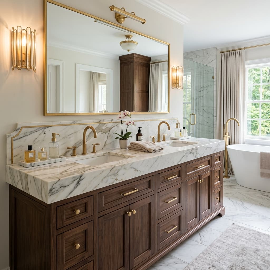 Custom Bathroom Vanities in Connecticut
