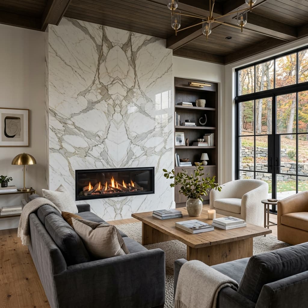 Custom Fireplace Surrounds in Connecticut