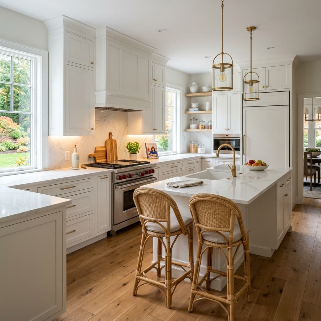 After Custom Kitchen Countertops installation